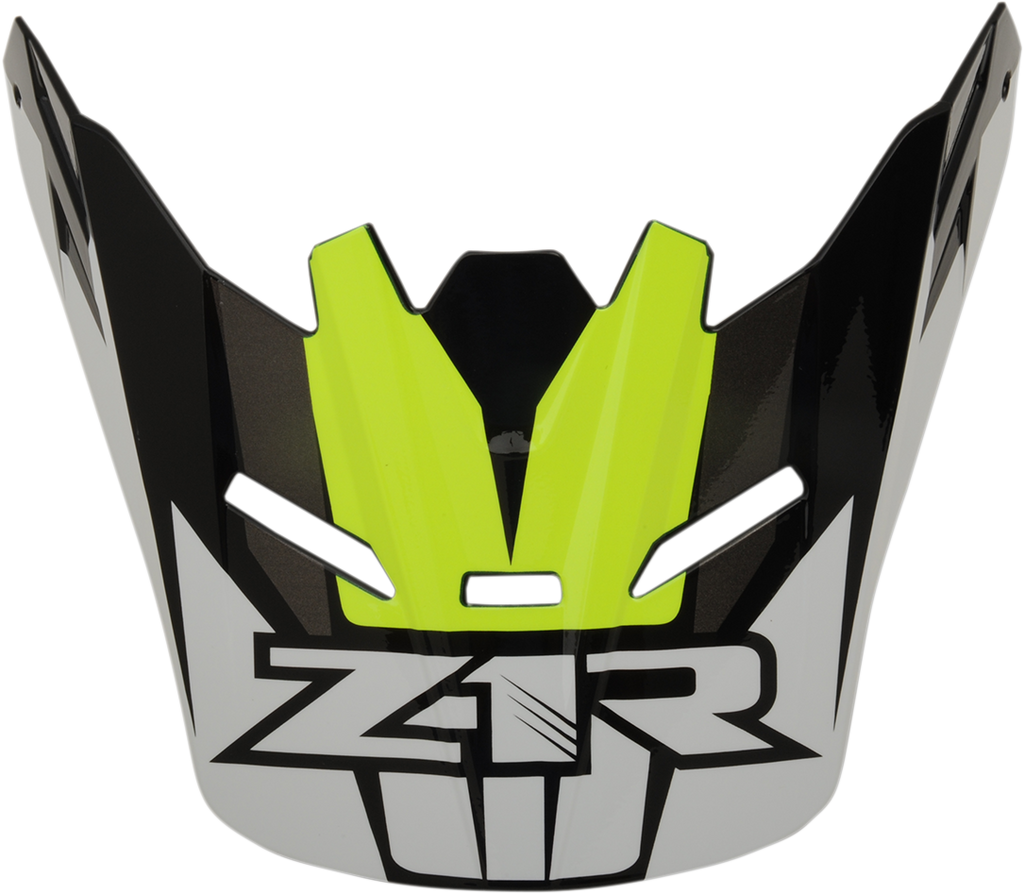 Z1R Youth Rise Visor Kit - Ascend - Hi-Viz Yellow 0133-1058