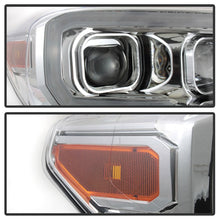 गैलरी व्यूवर में इमेज लोड करें, xTune 16-18 Toyota Tacoma SR/SR5 DRL Proj Headlights w/Turn Signal - Chrm (PRO-JH-TTA16-SR-C)