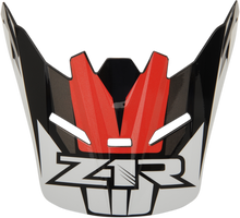 गैलरी व्यूवर में इमेज लोड करें, Z1R Youth Rise Visor Kit - Ascend - Red 0133-1060