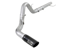 Charger l&#39;image dans la galerie, aFe Atlas 4in Aluminized Steel DPF-Back Exh 18-19 Ford F-150 V6-3.0L (td) w/ Black Tip