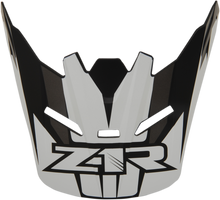 गैलरी व्यूवर में इमेज लोड करें, Z1R Youth Rise Visor Kit - Ascend - Matte Black/White 0133-1063