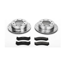 Carica l&#39;immagine nel visualizzatore di Gallery, Power Stop 02-06 Chevrolet Avalanche 2500 Rear Z23 Evolution Sport Brake Kit