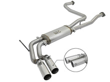 Carica l&#39;immagine nel visualizzatore di Gallery, aFe Rebel Series 3in SS Cat-Back Exhaust System w/ Polished Tip 04-15 Nissan Titan V8 5.6L