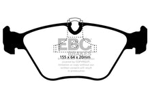 Charger l&#39;image dans la galerie, EBC 04-06 BMW X3 2.5 (E83) Yellowstuff Front Brake Pads