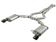 Carica l&#39;immagine nel visualizzatore di Gallery, aFe 20-21 Audi RS6 Avant V8 4L (tt) MACH Force-Xp 3in to 2.5in 304 SS Cat-Back Exhaust w/ Black Tip