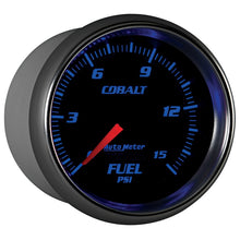 Laden Sie das Bild in den Galerie-Viewer, Autometer Cobalt 2-5/8in  Mechanical Fuel Pressure Gauge 0-15 PSI