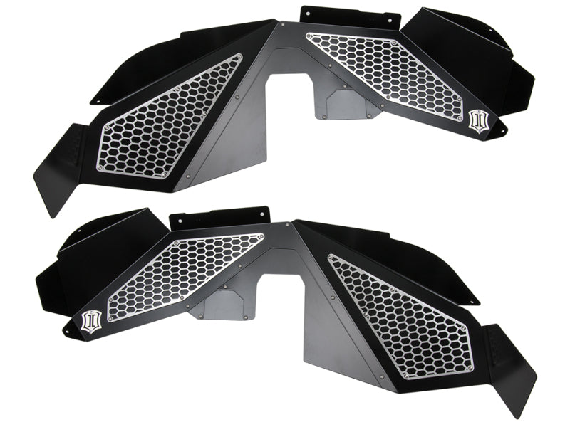 ICON 07-18 Jeep Wrangler JK Fender Mesh Trim Kit