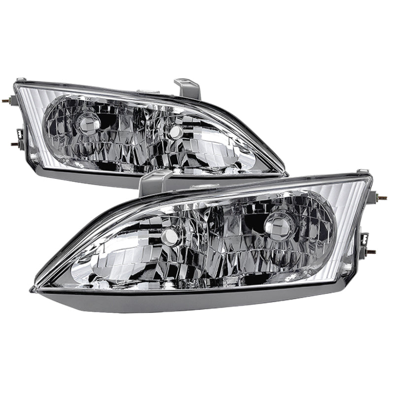 xTune Lexus ES300 1997-2001 Halogen Models Only OEM Style Headlights - Chrome140 HD-JH-LES30097-OE