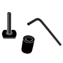 गैलरी व्यूवर में इमेज लोड करें, Thule Adapter Kit - T-Track Accessory Kit for All Thule Aluminum Bars - Black