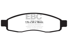 Charger l&#39;image dans la galerie, EBC 04-05 Infiniti QX56 5.6 Ultimax2 Front Brake Pads