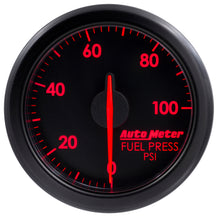 Cargar imagen en el visor de la galería, Autometer Airdrive 2-1/6in Fuel Pressure Gauge 0-100 PSI - Black