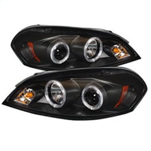 Load image into Gallery viewer, Spyder Chevy Impala 06-13 Projector Headlights LED Halo LED Blk PRO-YD-CHIP06-HL-BK