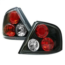 Load image into Gallery viewer, Spyder Nissan Altima 98-01 Euro Style Tail Lights Black ALT-YD-NA98-BK