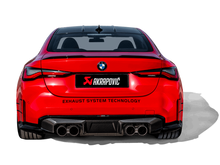 Carica l&#39;immagine nel visualizzatore di Gallery, Akrapovic 21-22 BMW M3 (G80) / M4 (G82, G83) Rear Carbon Fiber Diffuser - High Gloss Black