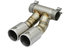 Carica l&#39;immagine nel visualizzatore di Gallery, aFe Power 13-14 Porsche Cayman S / Boxster S Polish Exhaust Tip Upgrade