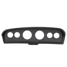 Carica l&#39;immagine nel visualizzatore di Gallery, Autometer 61-66 Ford F100 Direct Fit (2 3-3/8in. &amp; 4 2-1/16in.) Gauge Pod - Black Finish