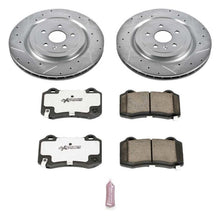 गैलरी व्यूवर में इमेज लोड करें, Power Stop 09-15 Cadillac CTS Rear Z26 Street Warrior Brake Kit