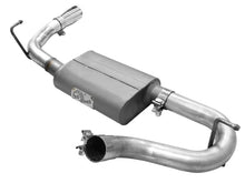 Laden Sie das Bild in den Galerie-Viewer, aFe Scorpion 2-1/2in Alum Steel Axle-Back Exhaust w/Polished Tip 07-18 Jeep Wrangler JK V6-3.6/3.8L