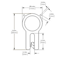 Carica l&#39;immagine nel visualizzatore di Gallery, aFe MagnumFORCE Spare Parts Trim Seal Kit (1/16IN X 7/16IN) x 36IN L