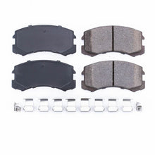 Charger l&#39;image dans la galerie, Power Stop 02-07 Mitsubishi Lancer Front Z17 Evolution Ceramic Brake Pads w/Hardware