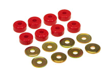 Carica l&#39;immagine nel visualizzatore di Gallery, Prothane Universal End Link Bushings &amp; Washers - 5/8 x 1 1/8 OD - Red