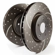 Carica l&#39;immagine nel visualizzatore di Gallery, EBC 08-13 Cadillac CTS 3.6 (339mm Rear Rotors) GD Sport Rear Rotors