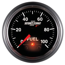 Laden Sie das Bild in den Galerie-Viewer, Autometer Sport-Comp II 52mm 0-100 PSI Fuel Pressure Gauge