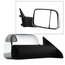 Charger l&#39;image dans la galerie, Xtune Dodge Ram 1500 09-12 Extendable Heated Adjust Mirror Chrome HoUSing Right MIR-DRAM10-PW-R