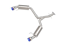 Cargar imagen en el visor de la galería, aFe POWER Takeda 06-13 Lexus IS250/IS350 SS Axle-Back Exhaust w/ Blue Flame Tips