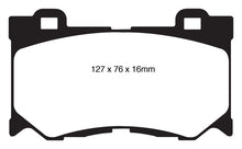 Charger l&#39;image dans la galerie, EBC 08-13 Infiniti FX50 5.0 Redstuff Front Brake Pads