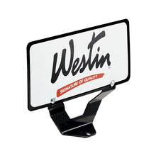 Laden Sie das Bild in den Galerie-Viewer, Westin Bull Bar License Plate Relocator - Black