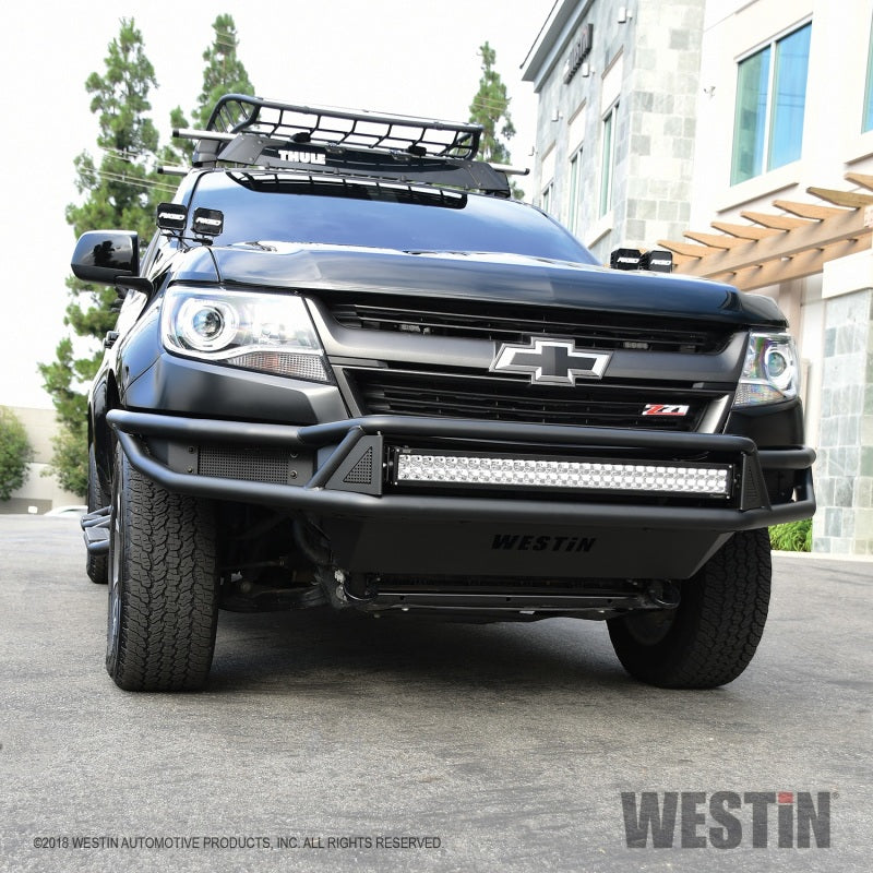 Westin 15-20 Chevrolet Colorado Outlaw Front Bumper - Tex. Blk