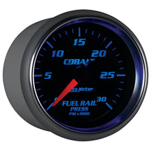 Laden Sie das Bild in den Galerie-Viewer, Autometer Cobalt 52mm 0-30,000 PSI F/S Electronic Diesel Fuel Rail Pressure Gauge (Cummins 5.9L)