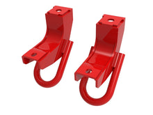 Carica l&#39;immagine nel visualizzatore di Gallery, aFe Control Front Tow Hook Red 2022 Toyota Tundra 3.5L V6