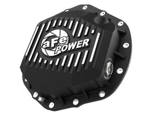 Carica l&#39;immagine nel visualizzatore di Gallery, aFe 2020 Chevrolet Silverado 2500 HD  Rear Differential Cover Black ; Pro Series w/ Machined Fins