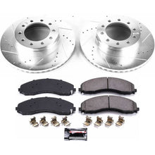 Carica l&#39;immagine nel visualizzatore di Gallery, Power Stop 17-19 Ford F-450 Super Duty Front Z36 Truck &amp; Tow Brake Kit