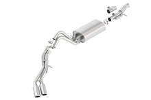 Carica l&#39;immagine nel visualizzatore di Gallery, Borla Touring Cat Back 15-16 GMC Denali 6.2L V8 2.75in, 2.25in Dual Same Side Exit 4in Tips Exhaust