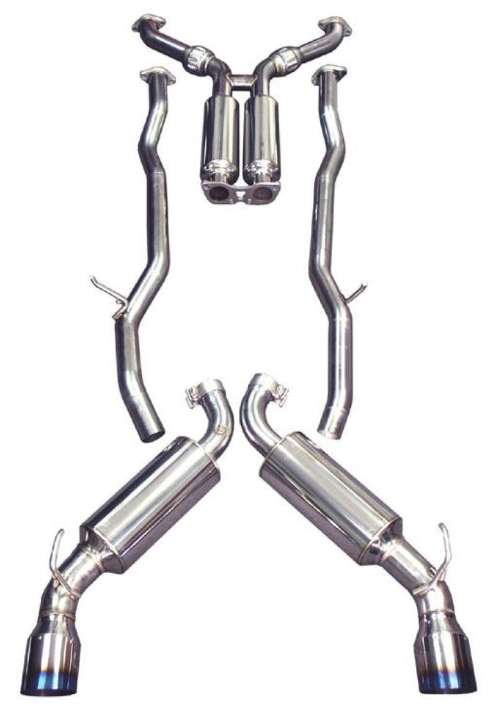 Injen 06-09 Civic Si Coupe Only 60mm Cat-back Exhaust w/ Titanium Tip