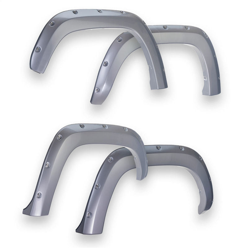 EGR 10+ Dodge Ram HD Bolt-On Look Color Match Fender Flares - Set - Bright Silver Metallic