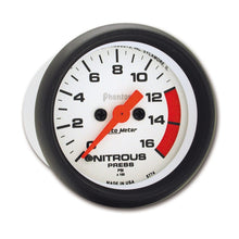 Carica l&#39;immagine nel visualizzatore di Gallery, Autometer Phantom 2-1/16in 1600 PSI Digital Stepper Motor Nitrous Pressure Gauge