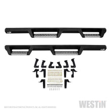 Charger l&#39;image dans la galerie, Westin 07-18 Jeep Wrangler JKU 4dr. HDX Stainless Drop Nerf Step Bars - Tex. Blk