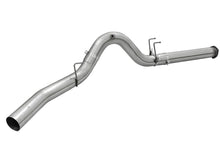 Carica l&#39;immagine nel visualizzatore di Gallery, aFe MACHForce XP Exhaust 5in DPF-Back Stainless Steel Exhaust 2015 Ford Turbo Diesel V8 6.7L No Tip