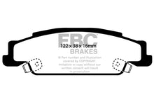 Charger l&#39;image dans la galerie, EBC 02-05 Cadillac CTS 2.6 Ultimax2 Rear Brake Pads