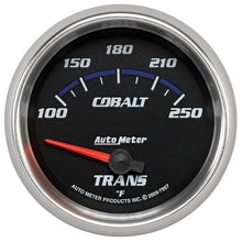 Carica l&#39;immagine nel visualizzatore di Gallery, Autometer Cobalt 66.7mm Transmission Temperature Gauge