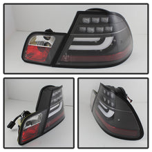 Load image into Gallery viewer, Spyder BMW E46 3-Series 04-06 2Dr Light Bar Style LED Tail Lights Black ALT-YD-BE4604-LBLED-BK