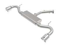 Laden Sie das Bild in den Galerie-Viewer, aFe Takeda Series 2.5in 409 SS Axle-Back Exhaust System Polished 18-20 Hyundai Elantra GT L4-1.6L(t)