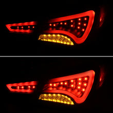 Cargar imagen en el visor de la galería, Spyder Hyundai Sonata 11-13 LED Tail Lights Light Bar Black ALT-YD-HYSON11-LED-BK