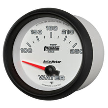 Carica l&#39;immagine nel visualizzatore di Gallery, Autometer Phantom II 2-5/8in 100-250 Degrees F Electrical Water Temperature Gauge