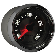 Cargar imagen en el visor de la galería, Autometer American Muscle 52mm Full Sweep Electric 100-260 Deg F Transmission Temperature Gauge