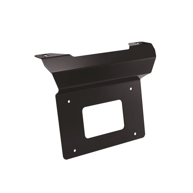 Westin License Plate Relocator Bottom Mount - Black